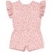 Huxbaby Smile Floral Frill Playsuit