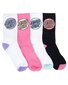 Santa Cruz Pop Dot Crew Socks 4pk (Wmns 6-10) - Multi