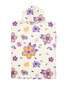 Santa Cruz Blooming Opus Dot Hooded Towel - Off White