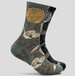 Santa Cruz Retreat Dot Crew Socks 2pk (Mens 7-11) - Camo