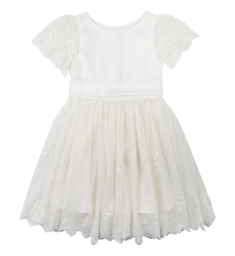 Bebe Floaty Sleeve Dress - Ivory