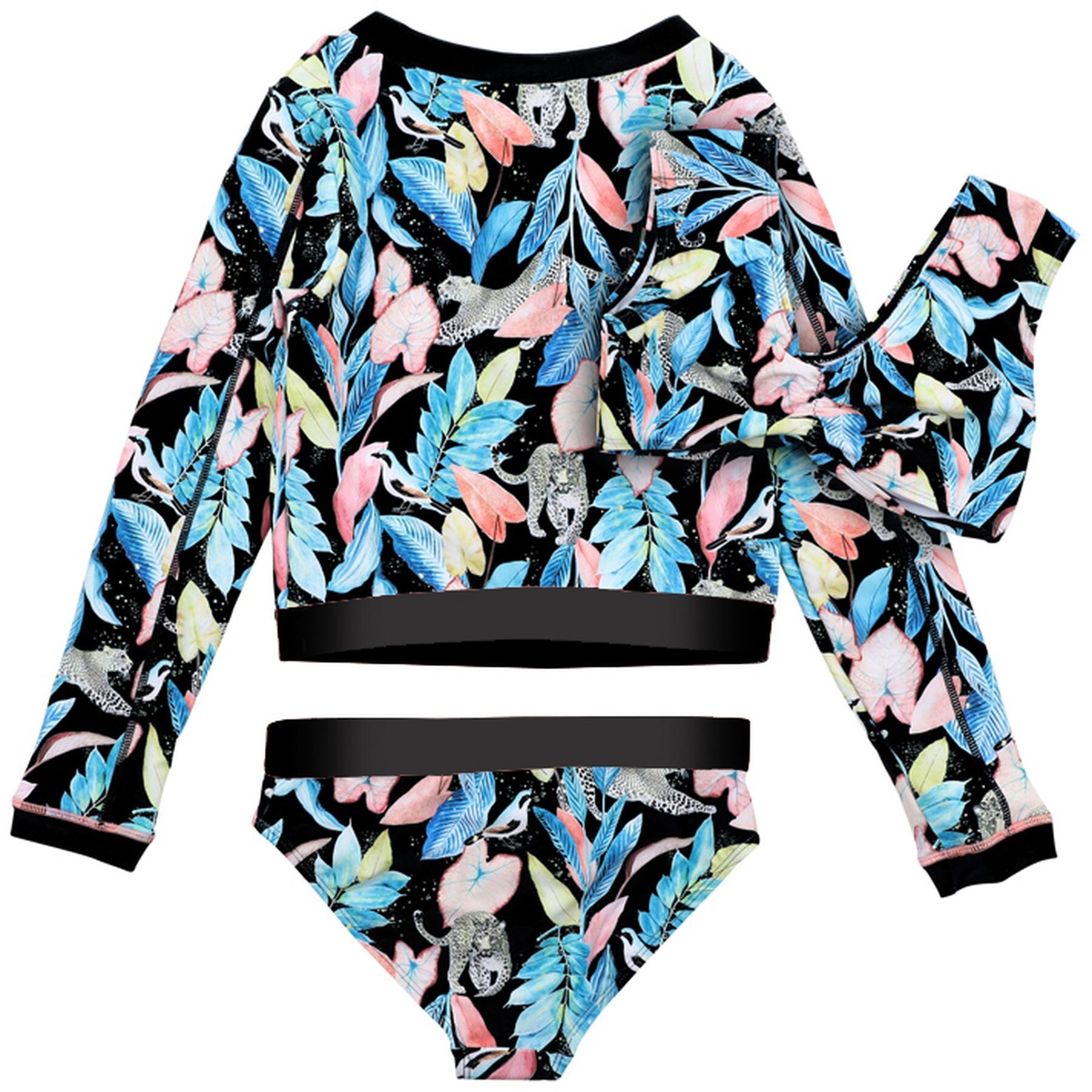 Minihaha Lexi 3Pc Swim Set - CLOTHING-GIRL-Girls Swimwear : Kids ...