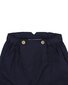 Bebe Navy Linen Blend Shorts