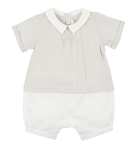 Bebe Jude Pintuck Shirt Romper