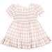 Bebe Quinn Check Baby Dress W Shirring