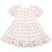 Bebe Quinn Check Baby Dress W Shirring