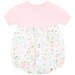 Bebe Peggy Knit Bodice Romper