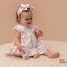 Bebe Sage Overlay Baby Dress