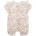 Bebe Hallie S/S Zip Romper