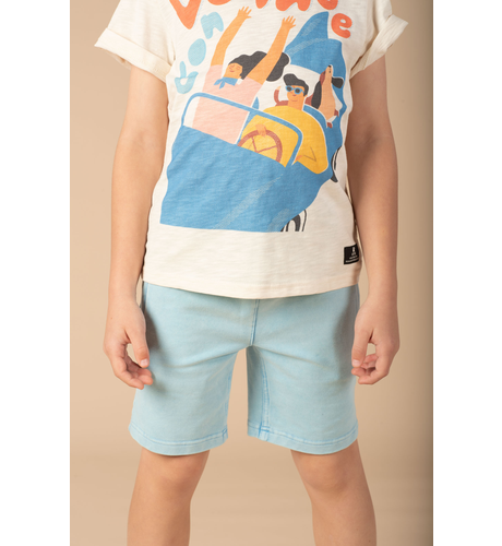 Rock Your Kid Blue Wash Shorts