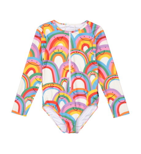 Rock Your Kid Happy Rainbows One Piece