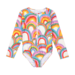 Rock Your Kid Happy Rainbows One Piece