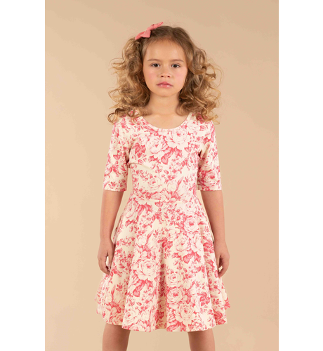 Rock Your Kid Floral Toile Mabel Dress