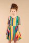 Rock Your Kid Rainbow Stripes Mabel Dress