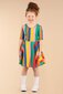 Rock Your Kid Rainbow Stripes Mabel Dress