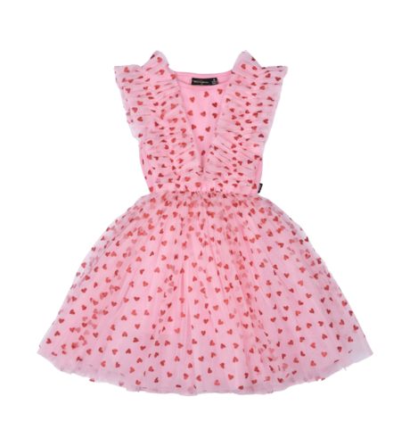 Rock Your Kid Heart Party Circus Dress