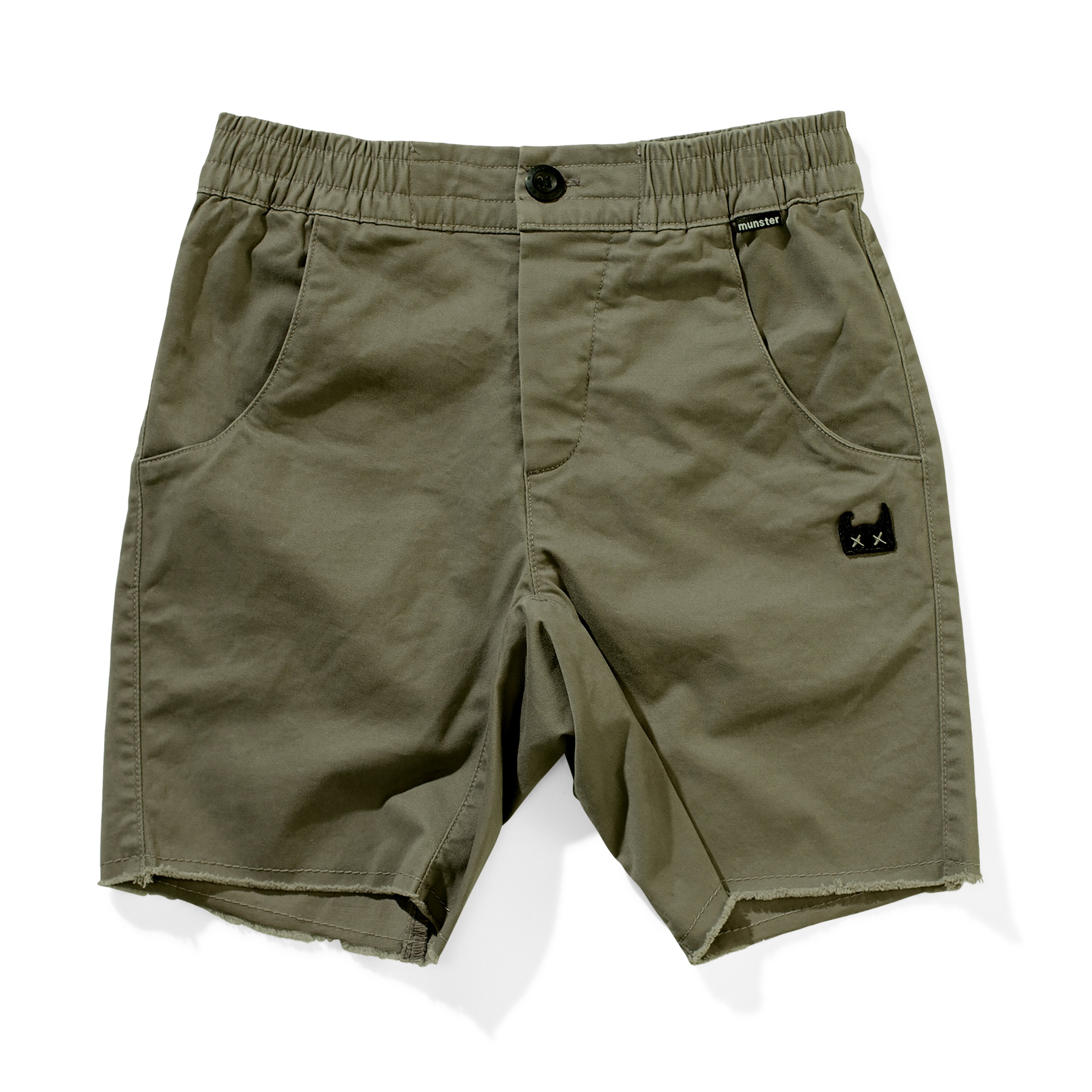 Munster Kracker2 Short Olive CLOTHING-BOY-Boys Shorts Kids