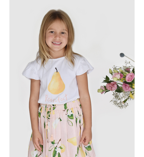 Alex & Ant Martha Top - White Pear