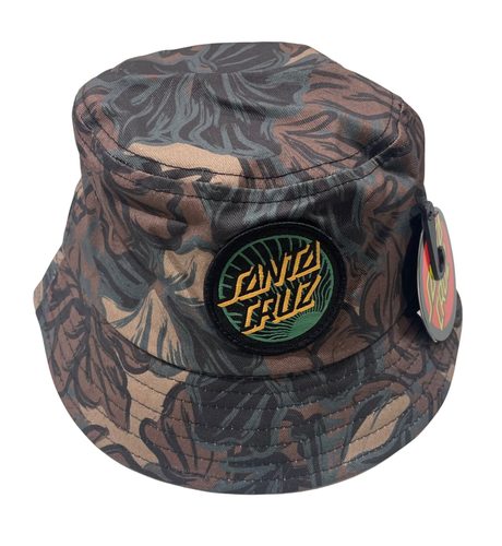 Santa Cruz Retreat Dot Bucket Hat - Camo