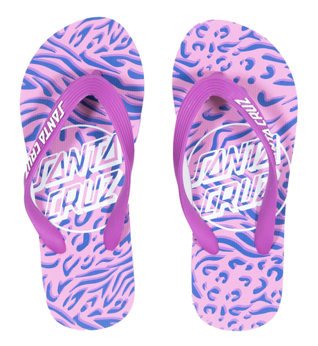 Santa Cruz Opus Dot Zebra Marble Thong