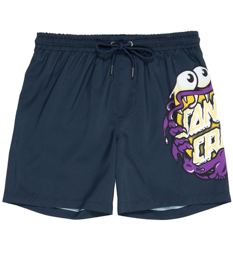 Santa Cruz OS Slasher Dot Boardshort - Navy