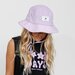 Hello Stranger Bucket Hat - Purple Terry