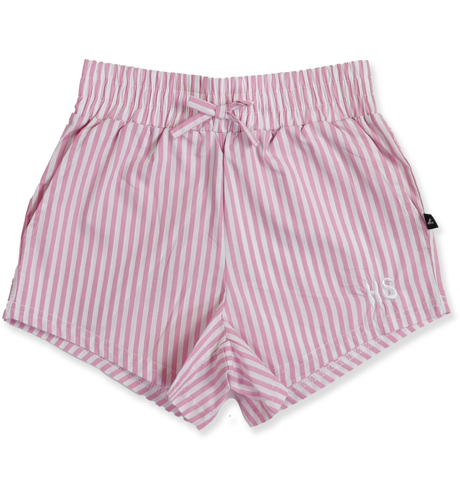 Hello Stranger Coast Short - Pink Stripe