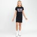 Hello Stranger Good Days Tee Dress - Black