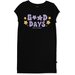 Hello Stranger Good Days Tee Dress - Black