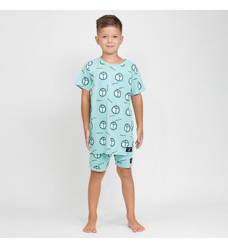 Hello Stranger Boys Summer PJ's - Mint