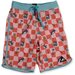HS Check Me Long Board Short - Red Check