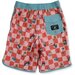 HS Check Me Long Board Short - Red Check