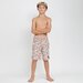 Hello Stranger Tropics Long Board Short - Tan Floral