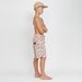 Hello Stranger Tropics Long Board Short - Tan Floral