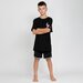 Hello Stranger Varsity Short - Black