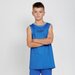 Hello Stranger HS Baller Singlet - Blue