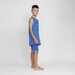 Hello Stranger HS Baller Singlet - Blue