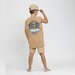 Hello Stranger Stay Chill Muscle Tee - Brown