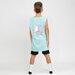 Hello Stranger Peace Muscle Tee - Mint