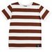 Hello Stranger Boys S/S Classics Tee - Brown Stripe