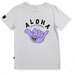 Hello Stranger More Aloha S/S Tee - White