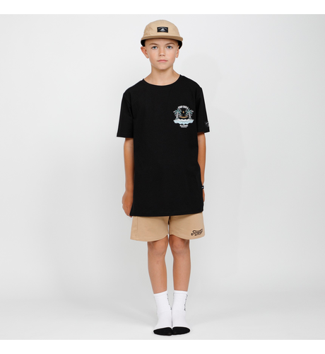 Hello Stranger Stay Chill S/S Tee - Black