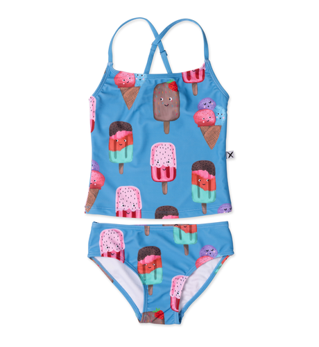 Minti Icecream Stand Tankini Set - Aqua