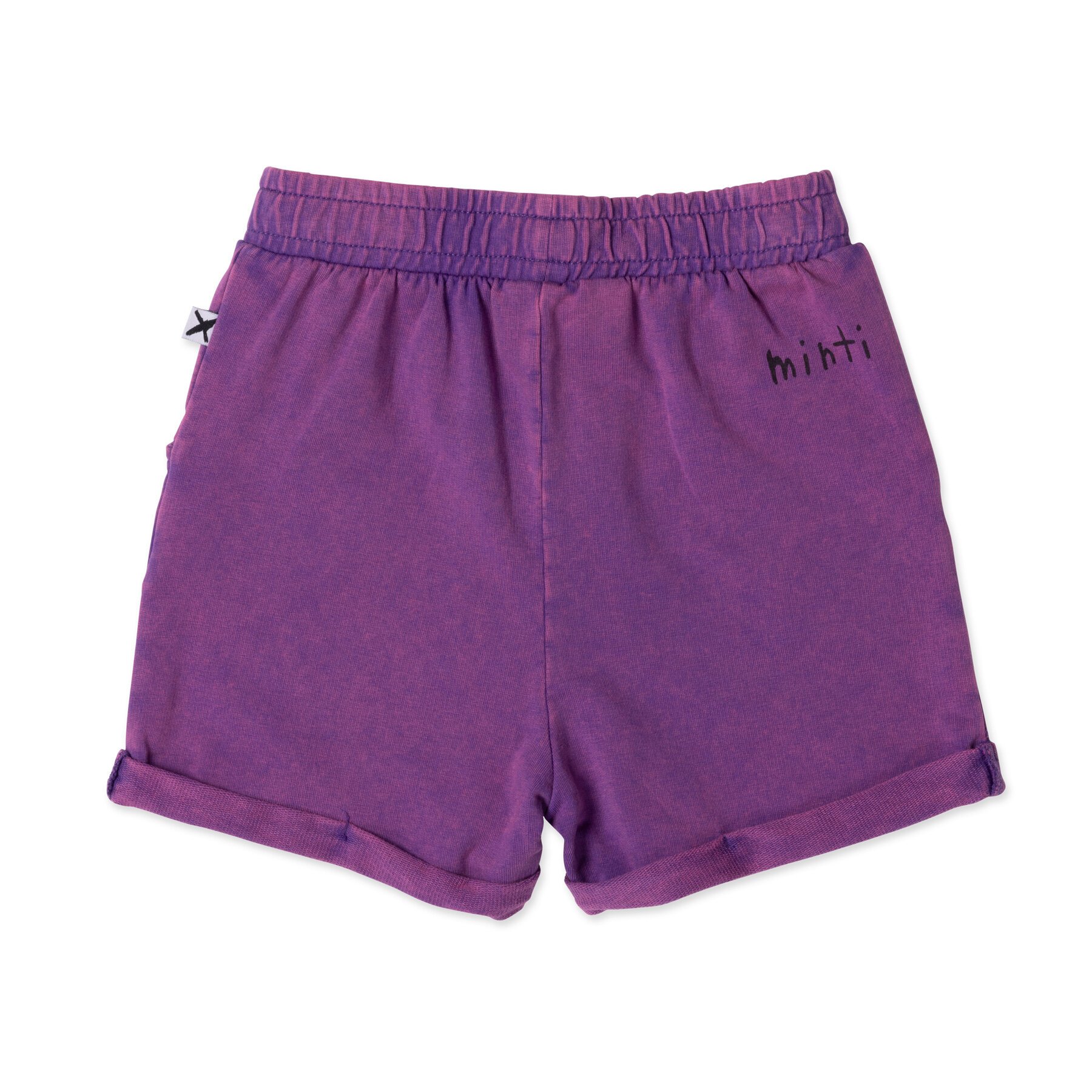 Minti Blasted Track Short - Purple Wash - CLOTHING-GIRL-Girls