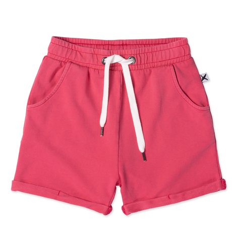 Minti Blasted Track Short - Pink Wash