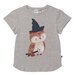 Minti Magic Owl Tee - Grey Marle