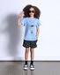 Minti Fairy Skater Tee - Blue Marle