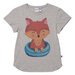 Minti Poolside Fox Tee - Grey Marle