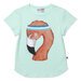 Minti Sporty Flamingo Tee - Mint Marle