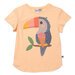 Minti Icecream Toucan Tee - Light Orange Marle